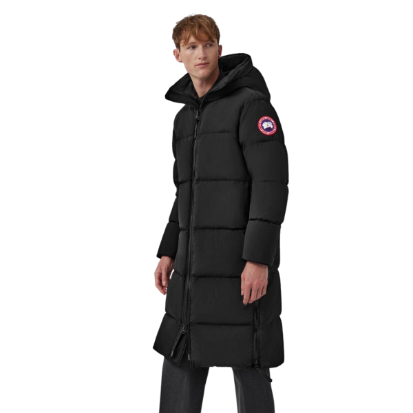 Doudoune longue CANADA GOOSE Lawrence nylon noir