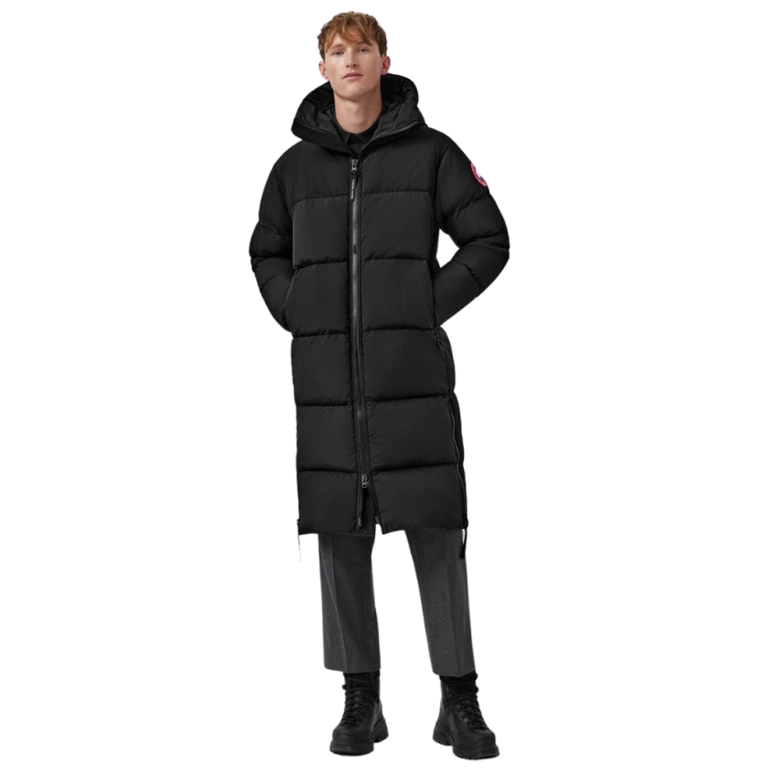 Doudoune longue CANADA GOOSE Lawrence nylon noir