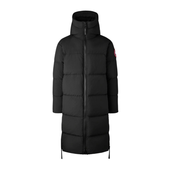 Doudoune longue CANADA GOOSE Lawrence nylon noir