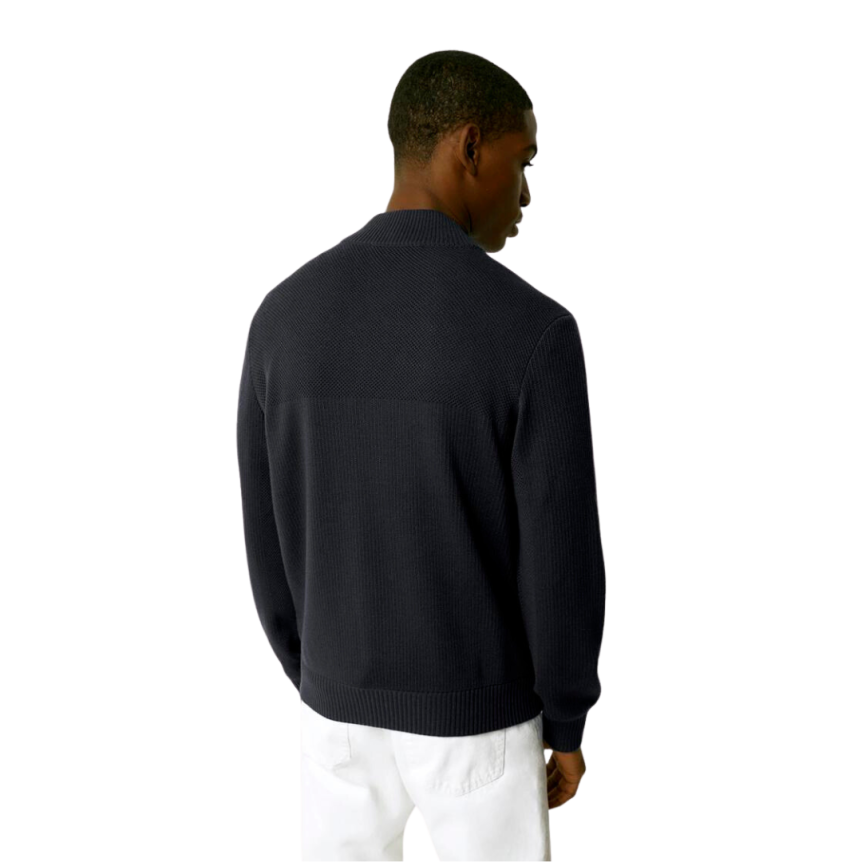 Veste cardigan CANADA GOOSE Hybridge zippee bimatière bleu marine