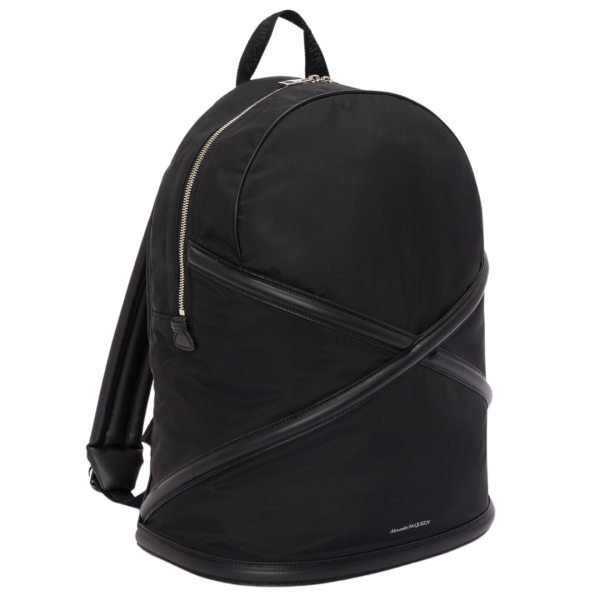 Sac à dos ALEXANDER MCQUEEN Harnais Nylon noir