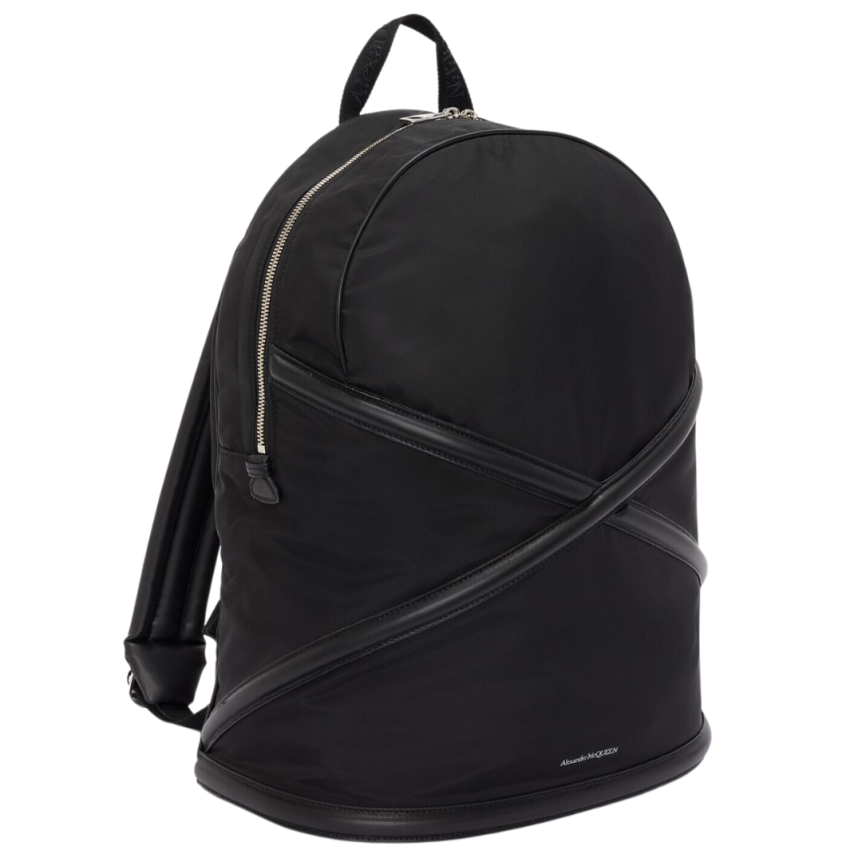 Sac à dos ALEXANDER MCQUEEN Harnais Nylon noir