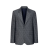 Veste droite coupe classique Fendi Shadow jacquard FF bleu