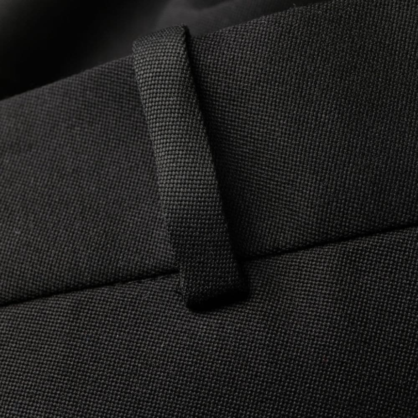 Pantalon fuselé ALEXANDER MCQUEEN coupe slim laine noire