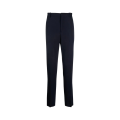 Pantalon de costume coupe droite laine bleu marine