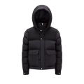 Doudoune courte Mussala Nylon Noir Flanelle epaules