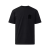 T-shirt TEE manches courtes coton noir logo velours