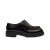 Chaussures à lacets Diapason cuir brossé opaque noir marron