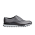 Sneaker Fast Track Cuir Scritto gris light aluminio