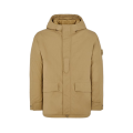 Veste à capuche Ghost coton Primaloft camel