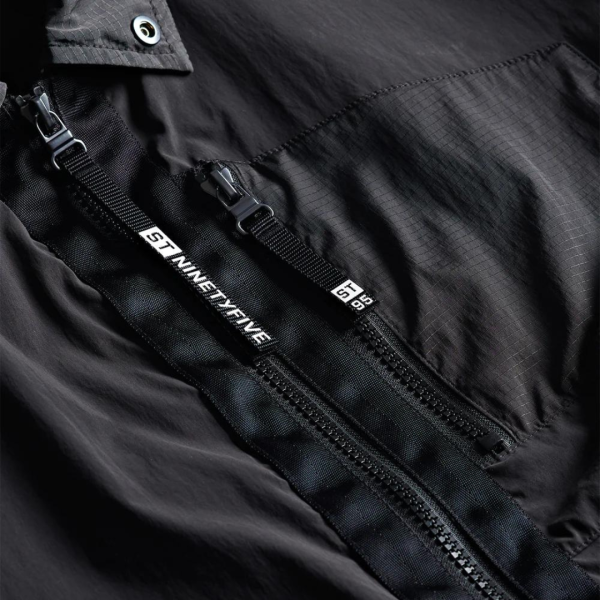 Surchemise ST-95 Parsec nylon noir poche zippée poitrine