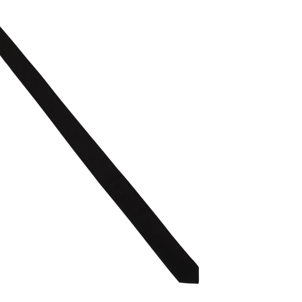 Cravate fine DOLCE & GABBANA soie noire