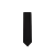 Cravate fine soie noire