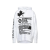 Hoodie capuche coton blanc logo imprimé Dominate