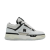 Sneakers MA-1 cuir tissu blanc noir