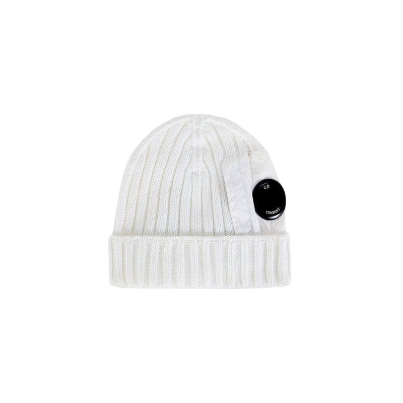 Bonnet Cp Company Goggle Blanc