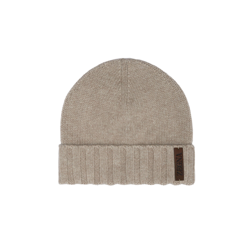 Bonnet Zegna cachemire Oasi beige
