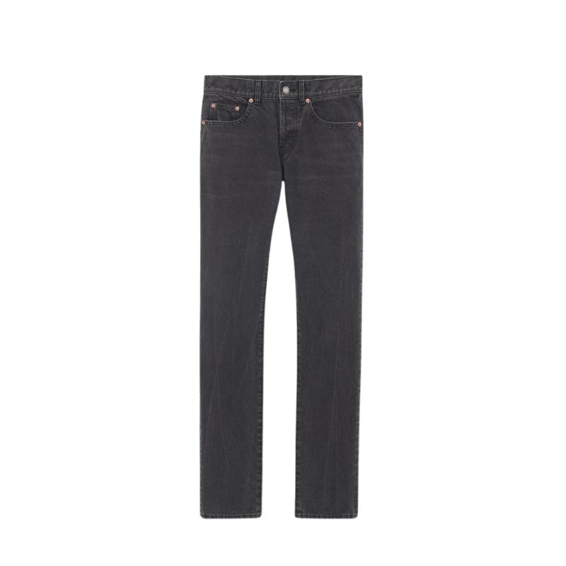 Pantalon jean slim coton...