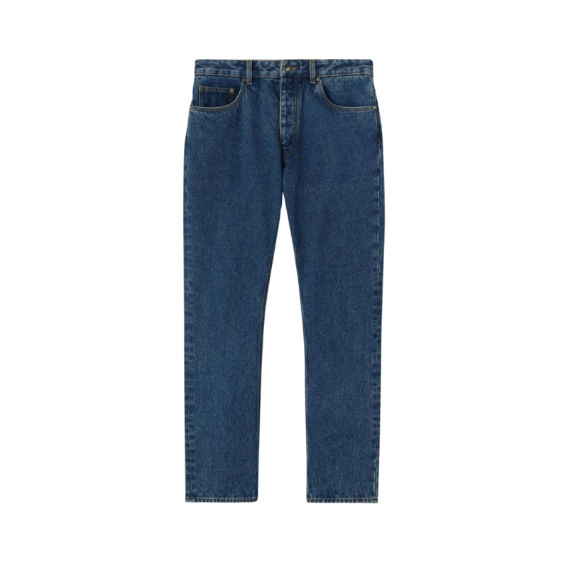 Jeans coton denim bleu logo...