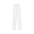 Pantalon large gabardine coton blanc