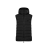 Gilet matelassé noir capuche Nubiera Logo réfléchissant black mat