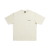 T-Shirt Back Fit Medium jersey vintage beige clair noir