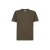 T-shirt col rond jersey coton 30/1 kaki
