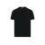 T-shirt manche courte col rond lyocell coton noir