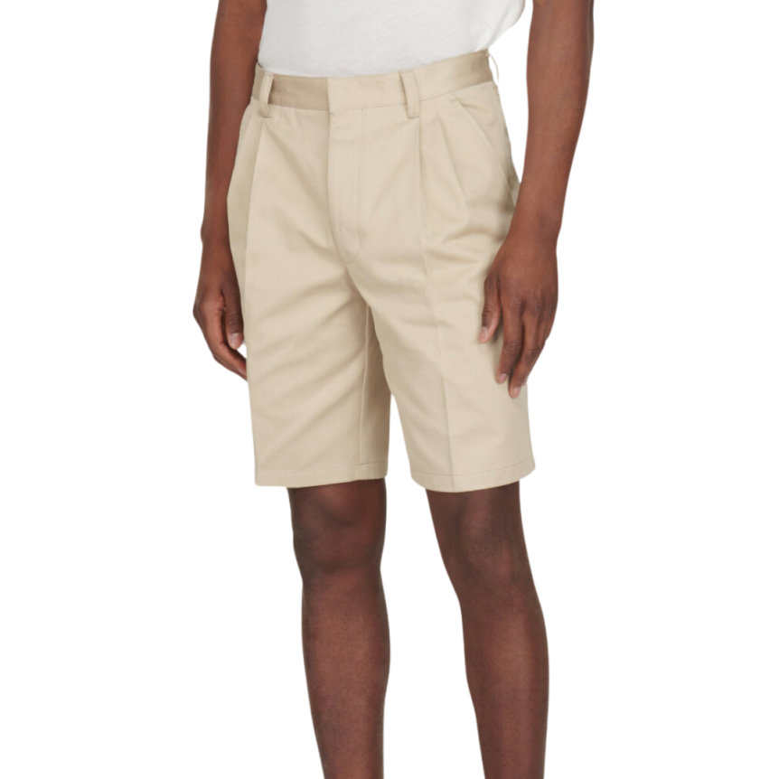 Short Bermuda PRADA pince coton beige