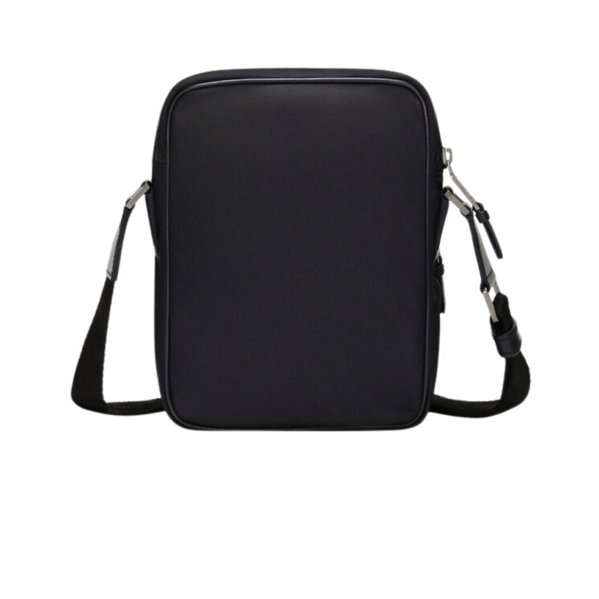 Sac bandoulière nylon bleu marine logo relief blanc DOLCE & GABBANA