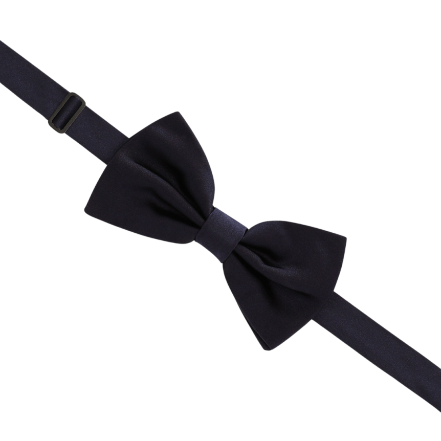 Nœud Papillon DOLCE & GABBANA satin soie bleu nuit