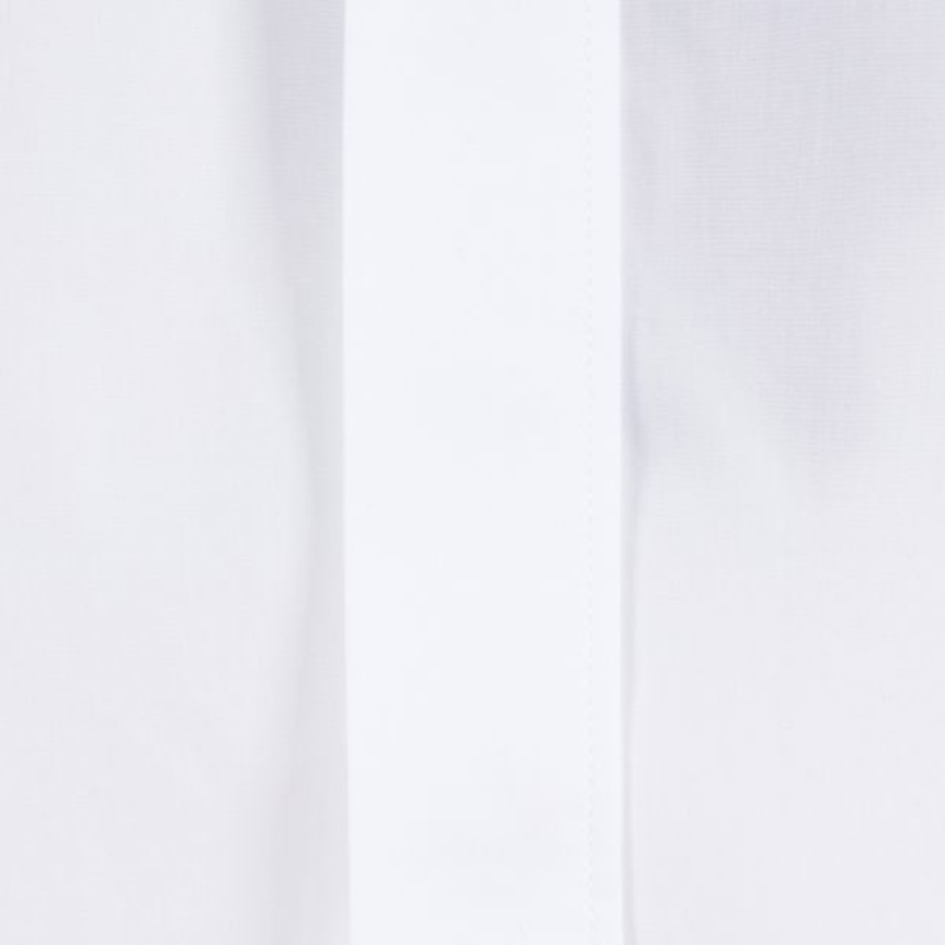 Chemise manche longue DOLCE & GABBANA Martini coton blanc col Kent