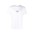 T-shirt col rond Archivio Project Coton Blanc