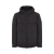Veste à capuche zippée nylon recyclé noir CRINKLE REPS