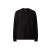Sweat-shirt molleton coton noir multi poches Metropolis series