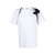 T-shirt manche courte coton blanc effet harnais noir