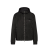 Blouson zippé Re-Nylon noir capuche logo triangle émail