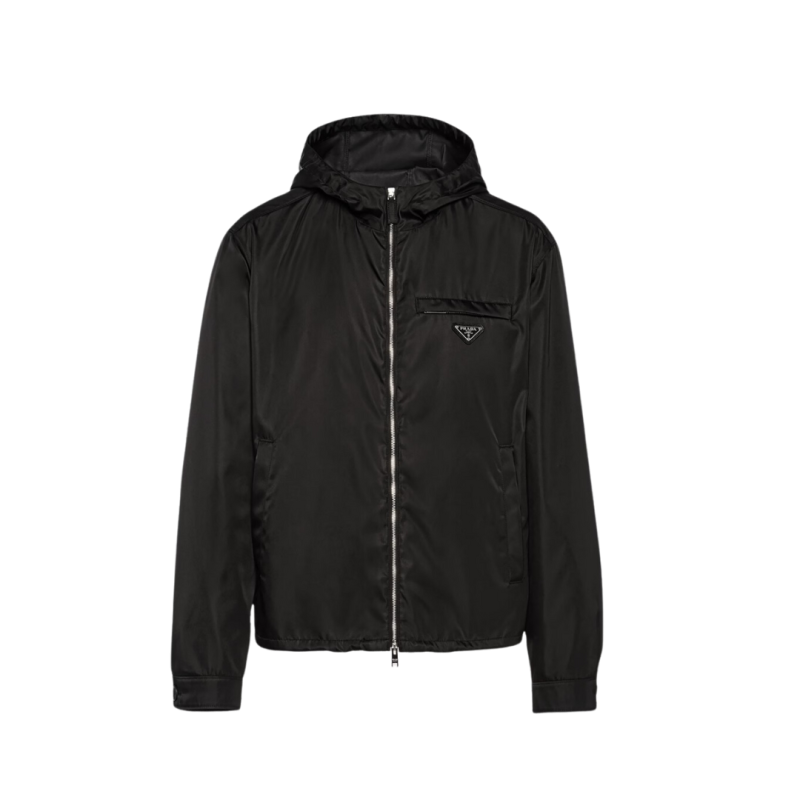 Blouson zippé Re-Nylon noir...