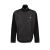 Blouson col montant Re-nylon Piqué Noir logo triangle émail