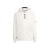 Veste zippée sweat-shirt capuche coton blanc verre lunette