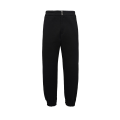 Pantalon Cargo Bouton-pression coton noir logo seal
