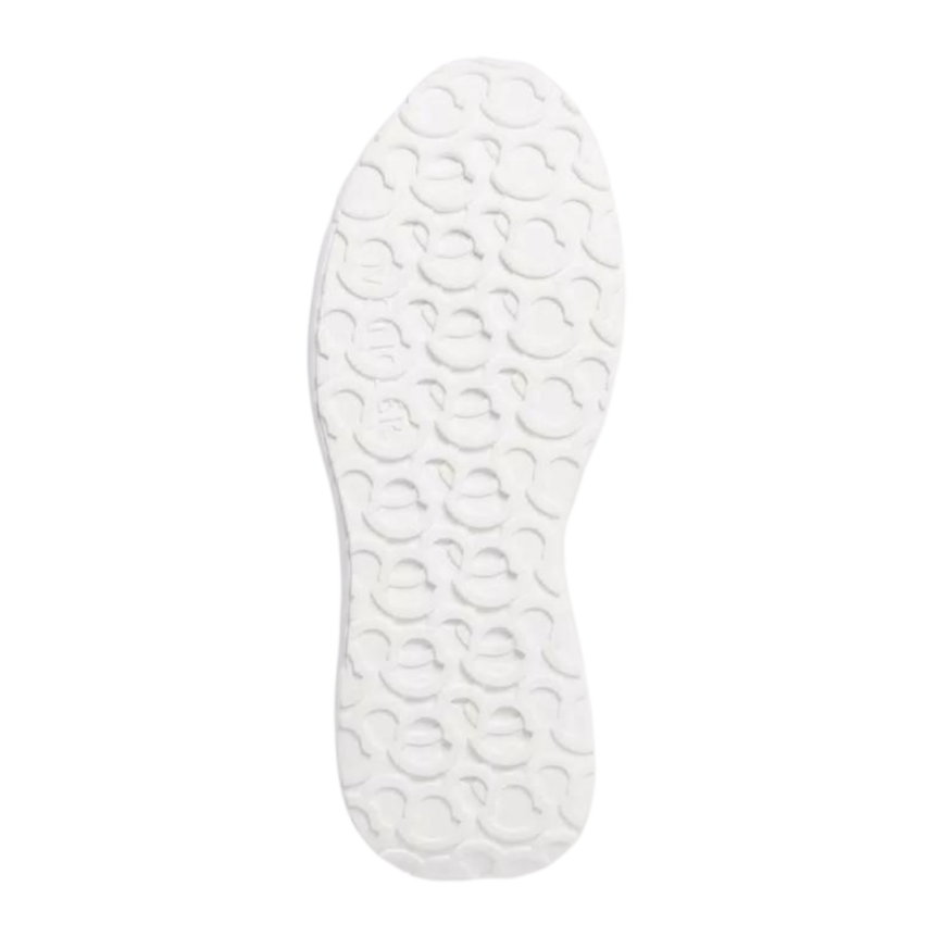 Sneakers baskets MONCLER Lunarove blanc languette logo noir