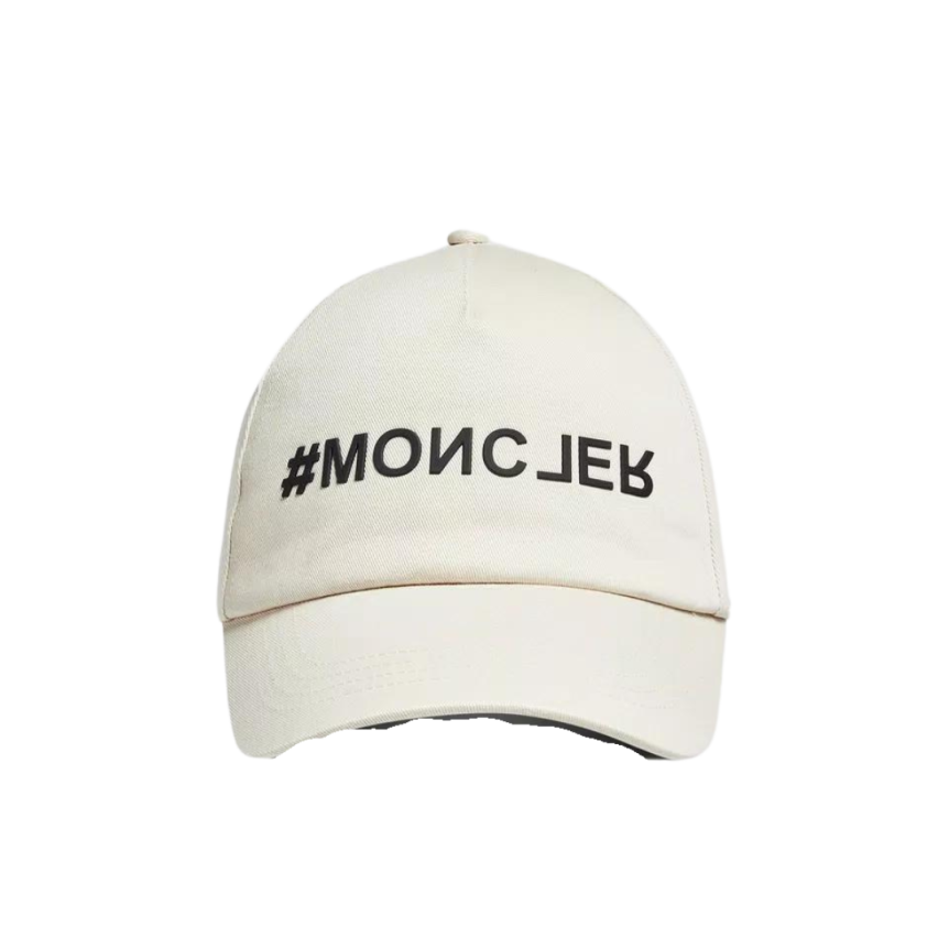 Casquette beige Moncler Grenoble Noir