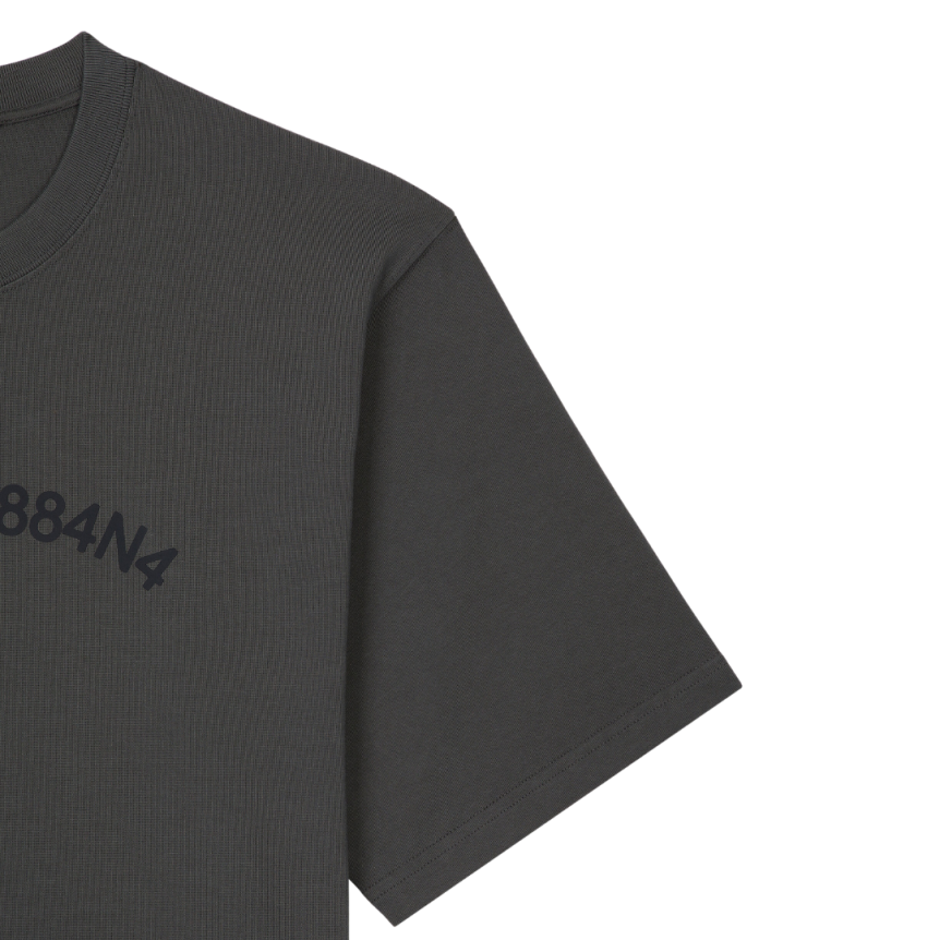 T-shirt DOLCE & GABBANA coton gris logo imprimé