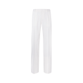 Pantalon droit laine stretch blanc