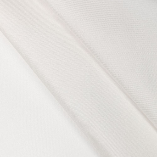 Pochette TOM FORD soie écrue liseret noir logo