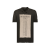 T-shirt col rond coton noir Ré Edition gris