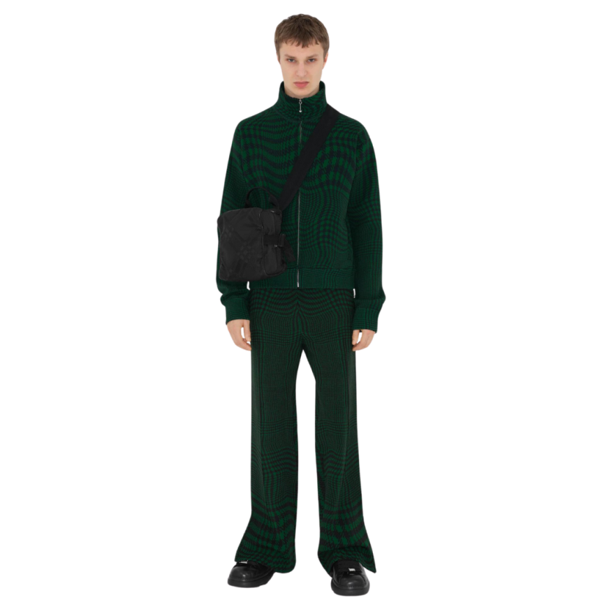 SACOCHE CUBE CHECK NOIR TTON