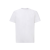 T-shirt manches courtes coton blanc zig zag