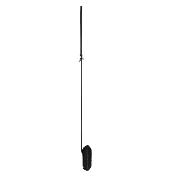 Etui SAINT LAURENT Airpods cuir grainé noir